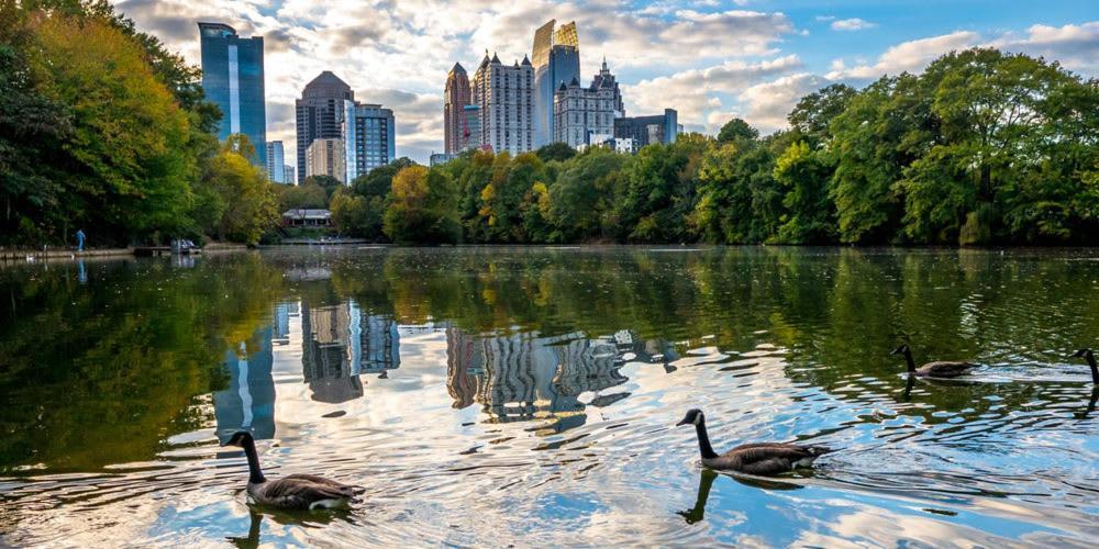 Angelic Central Midtown Home One Block From Piedmont Park Atlanta Buitenkant foto